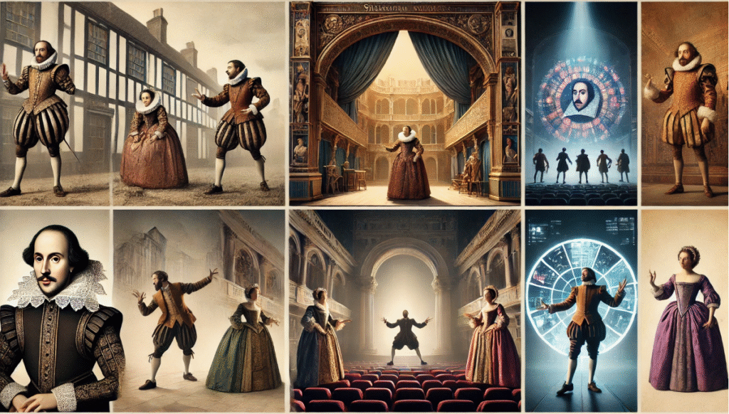 The evolution of Shakespearean performance styles