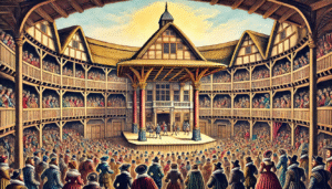 The development of theatrical spaces during Shakespeare’s time