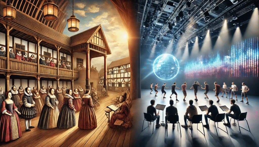 Shakespeare’s role in the professionalization of theatre