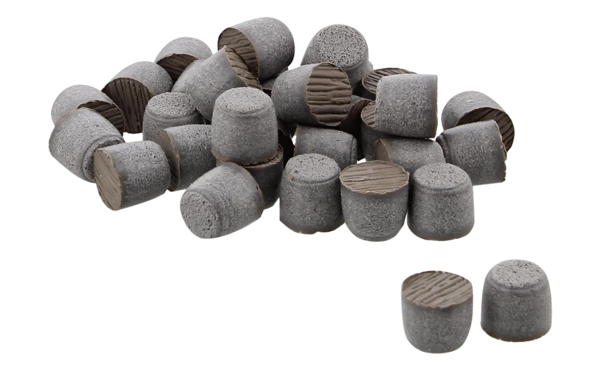  75 Plugs for Decking 1/4” Plug Deck Wolf PVC - Serenity Amberwood