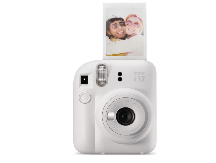  Fujifilm Instax Mini 12 Instant Film Camera, Clay White