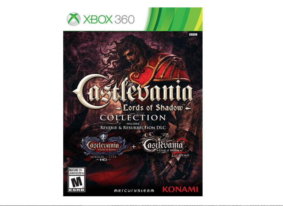 
Castlevania Lords of Shadow Collection (Certified Refurbished)