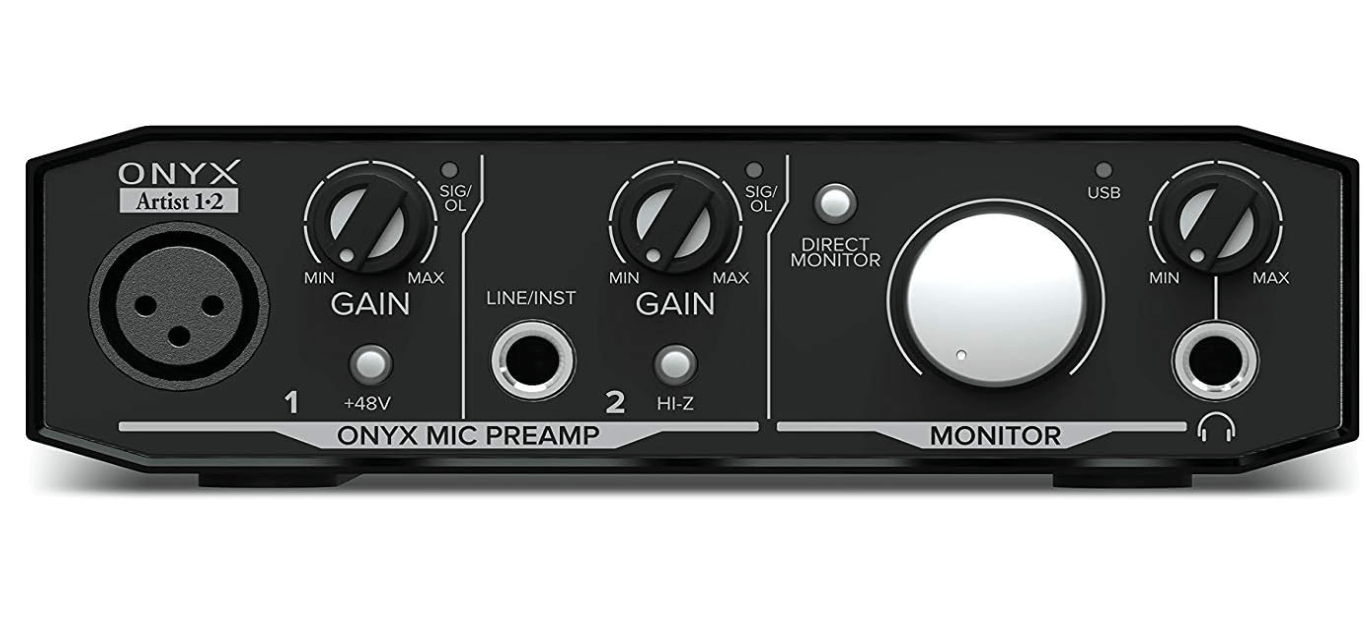 
Mackie Onyx Artist 1-2 USB Audio Interface