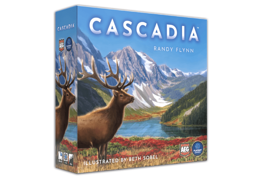 AEG & Flatout Games | Cascadia - Award-Winning Board Game Set in the Pacific Northwest | Easy to Learn | Quick to Play | Ages 10+