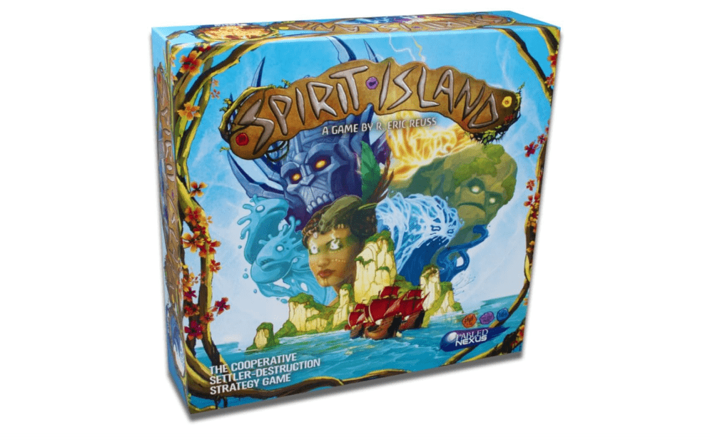 Greater Than Games | Spirit Island: Base Game | Cooperative Strategy Board Game | 1 to 4 Players | 90+ Minutes |