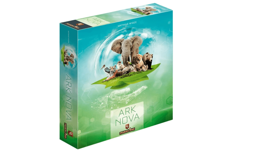 Capstone Games Ark Nova Card Drafting, Hand Management Strategy Board Game, 1-4 Players, 90 to 150 Minute Play