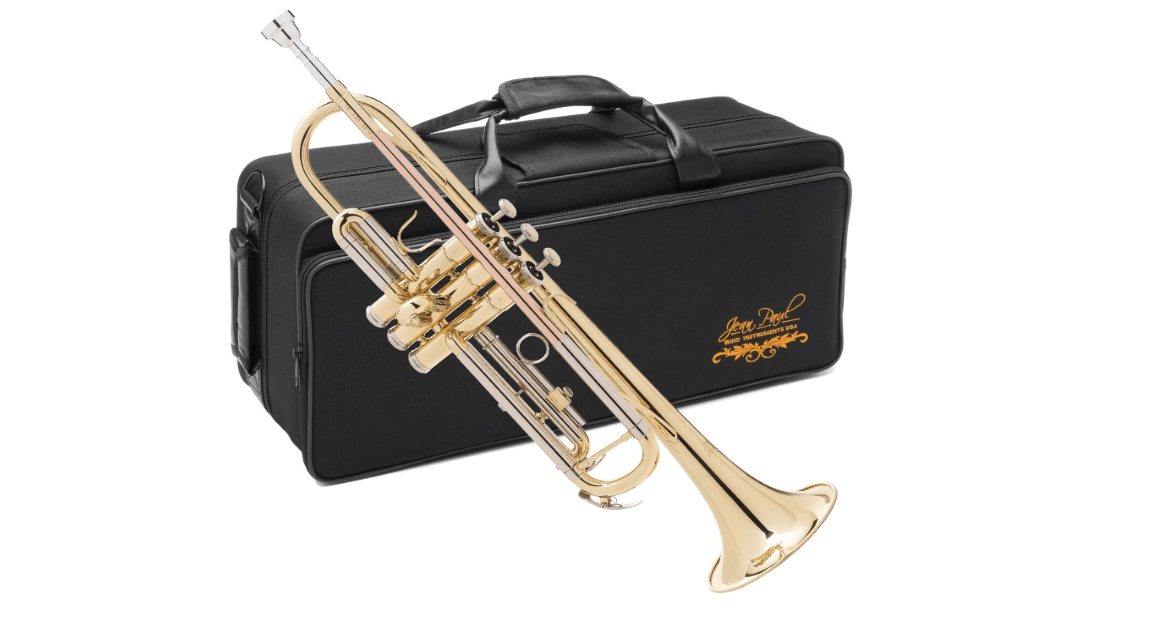  Jean Paul TR-430 Intermediate Bb Trumpet - Brass Lacquered with Rose Brass Leadpipe