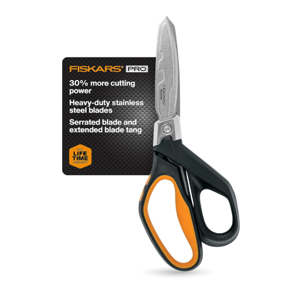 
Fiskars PowerArc - Tijeras de podar dentadas de 8 pulgadas