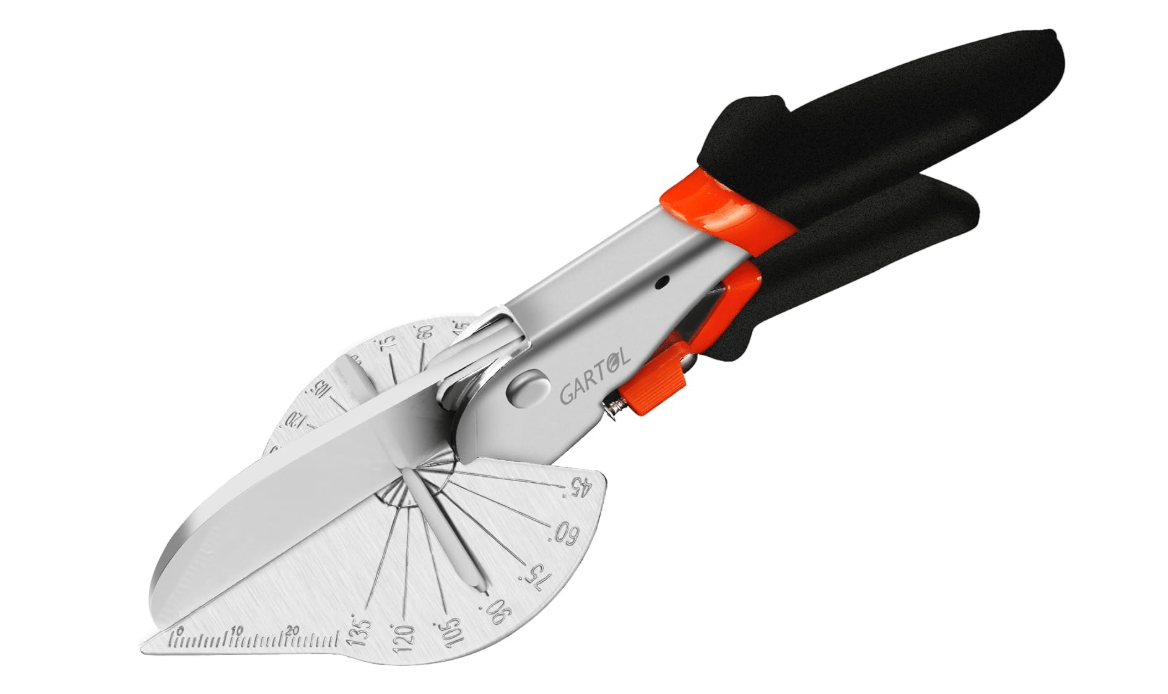 
GARTOL Multifunctional Miter Saws Angle Cutter for Molding, Adjustable 45-135 Degrees, Hand Tools for Softwood, Wood