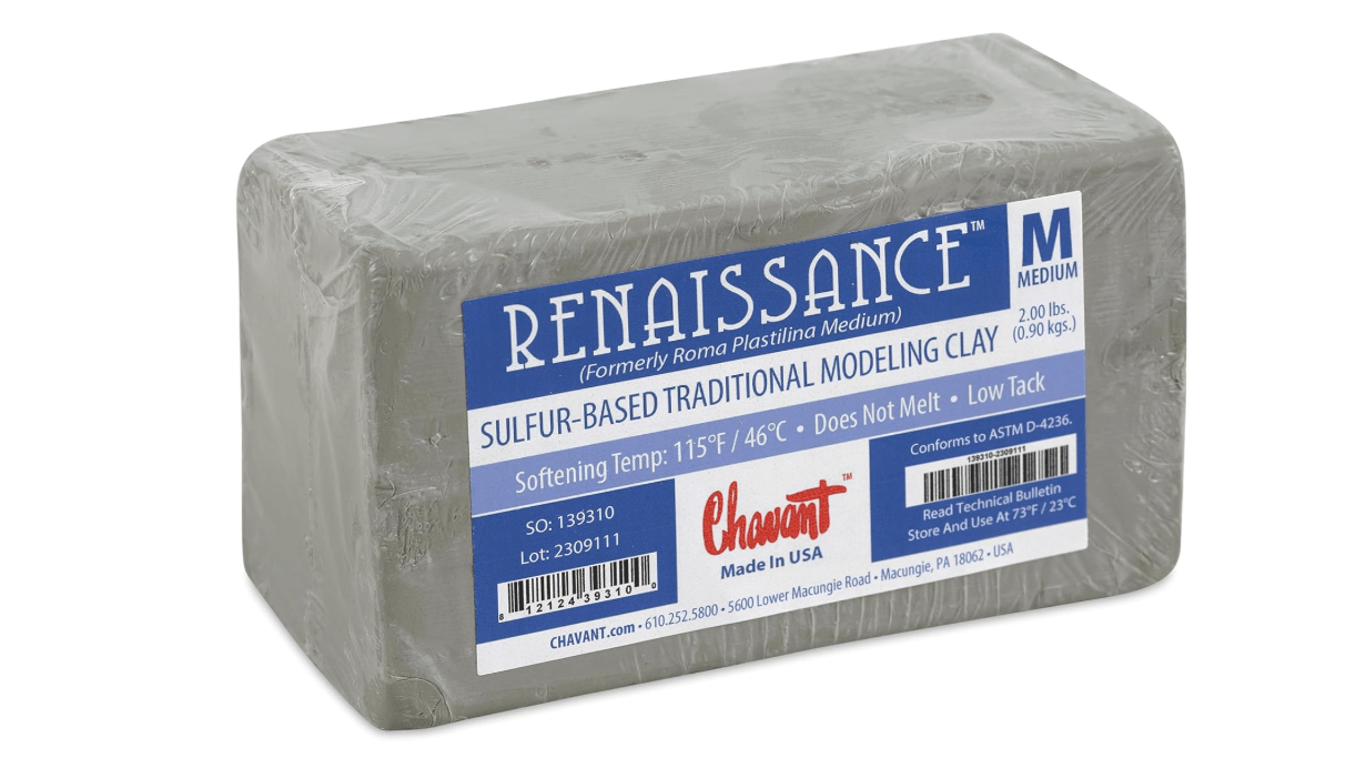 Sculpture House Roma Plasticine No. 2 Medium Grey-Green