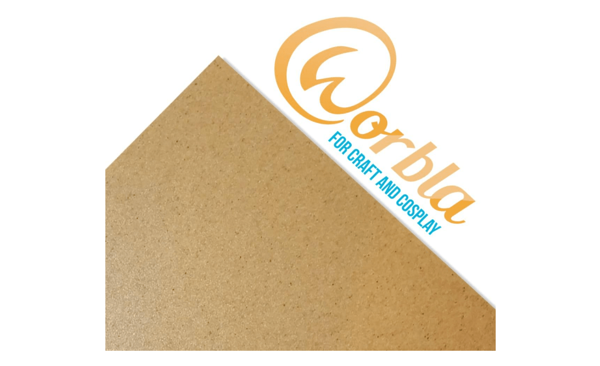 Worbla's Finest Art Original - Single Sheet - At least 8 x 8 inches. Thermoplastic for cosplay, costume design, jewelry, and more