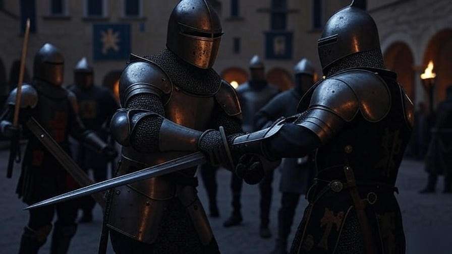Medieval Verona feuding families Montagues and Capulets historical conflict
