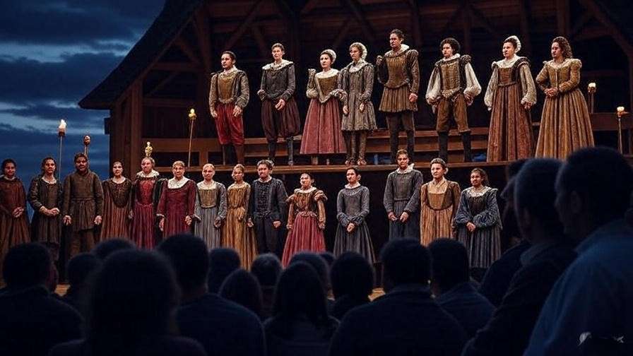 Shakespeare’s use of theatrical space to create mood