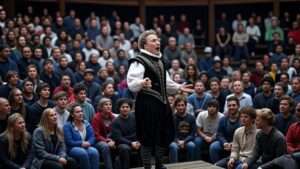 The role of audience interaction in Shakespearean theatre