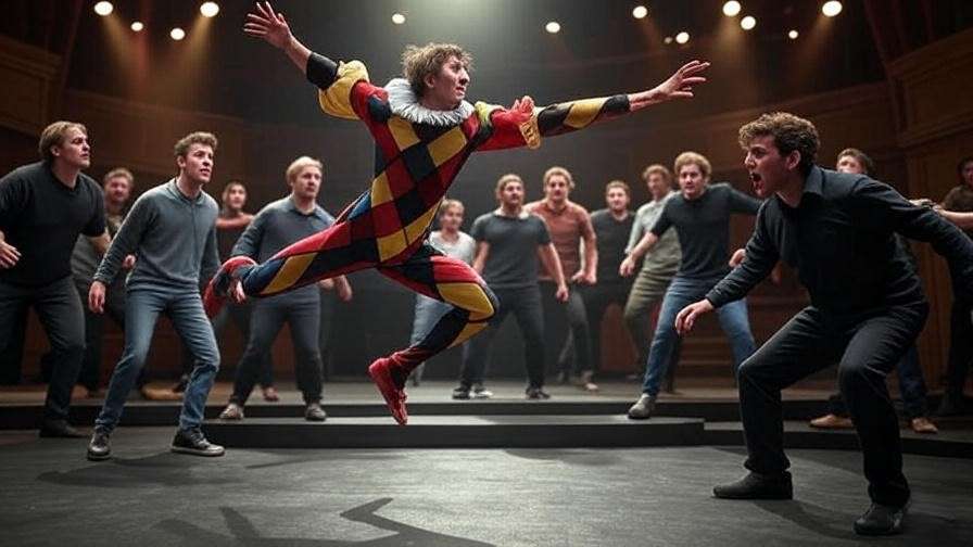 Modern Shakespeare actors using body language for character authenticity and emotional depth