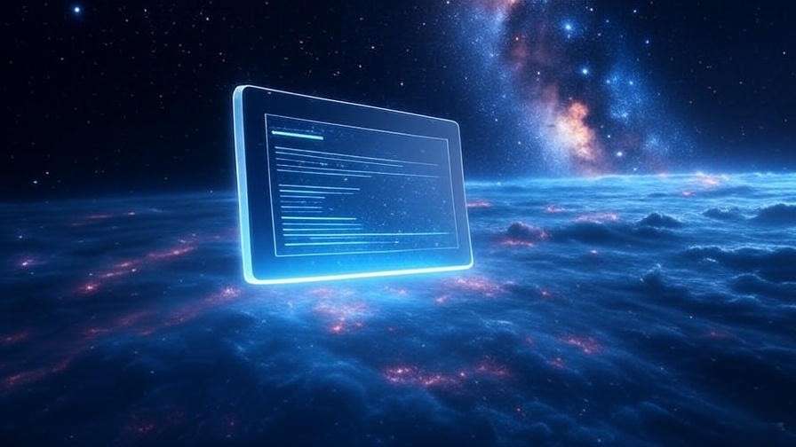Cosmic AI interface exploring the universe
