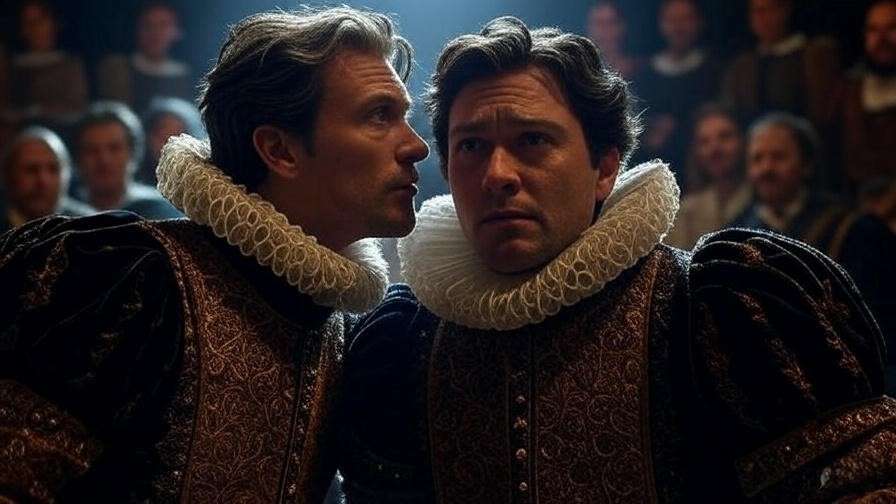Othello and Iago dramatic irony building Shakespeare tension.