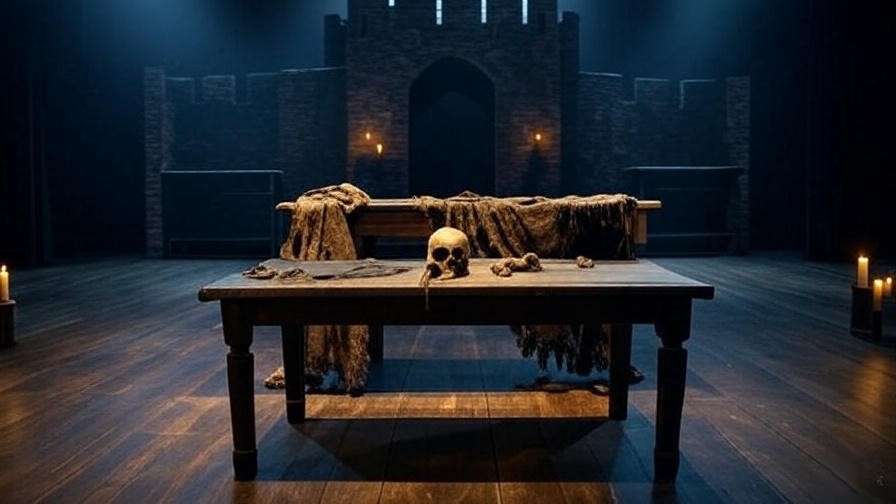 Shakespeare’s use of symbolism in stage design