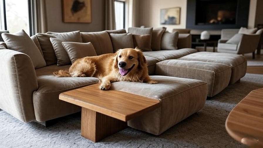 best couch material for dogs