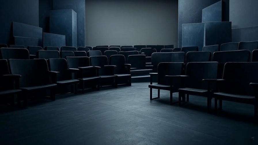 Modern minimalist set design influenced by Shakespearean stagecraft techniques