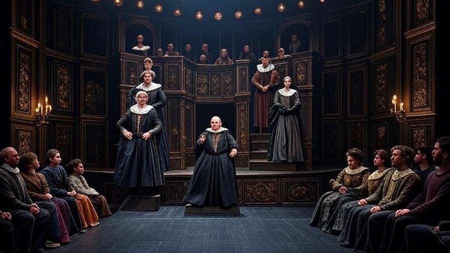 The influence of Shakespearean stagecraft on set decoration