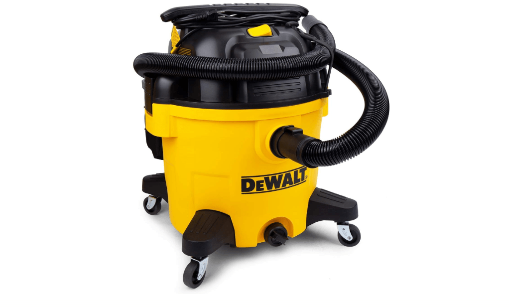 DEWALT DXV10P 10 Gallon Poly Wet Dry Vacuum Yellow