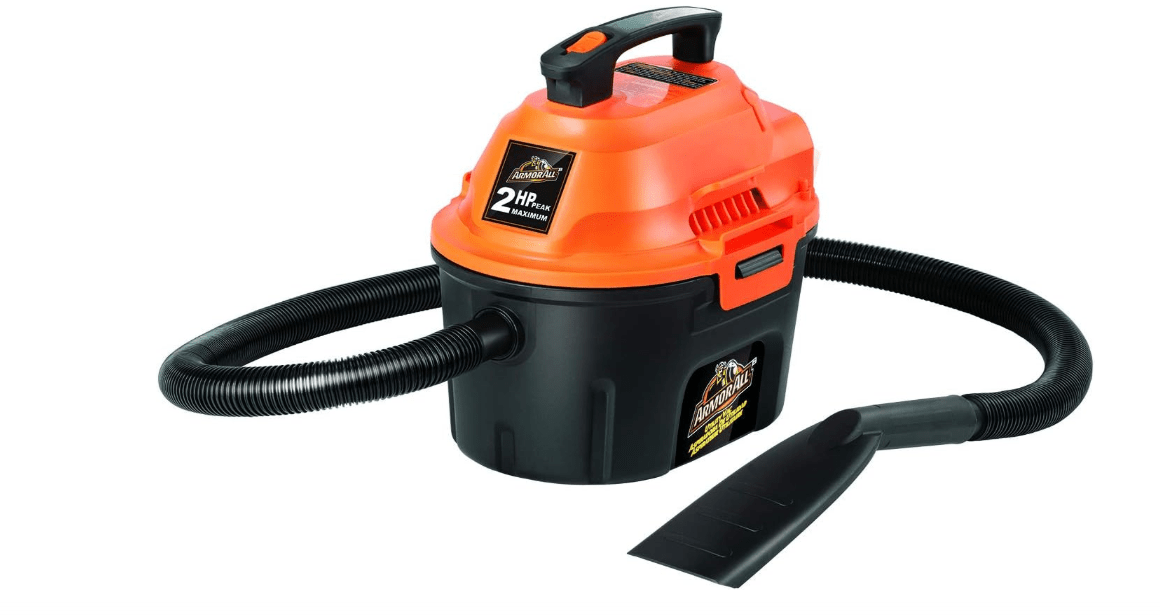 Armor All, AA255 , 2.5 Gallon 2 Peak HP Wet/Dry Utility Shop Vacuum , Orange