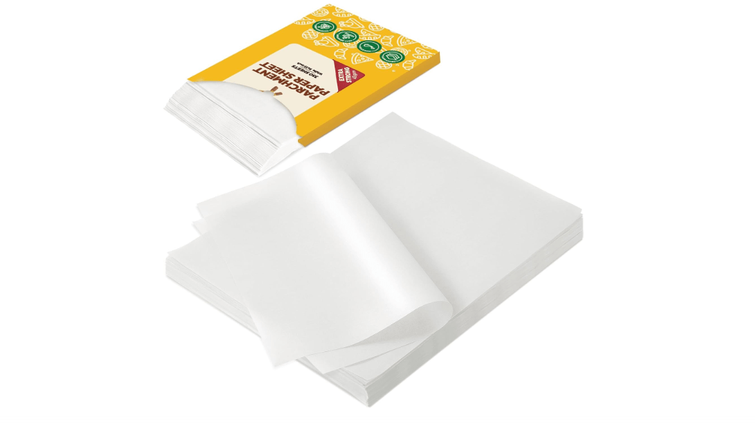 
Katbite 350Pcs 9x13 In Parchment Paper Sheets, Heavy Duty White Baking Paper, Non-stick & Oil Proof for Oven, Air Fryer, Grilling, Steaming and Cooking