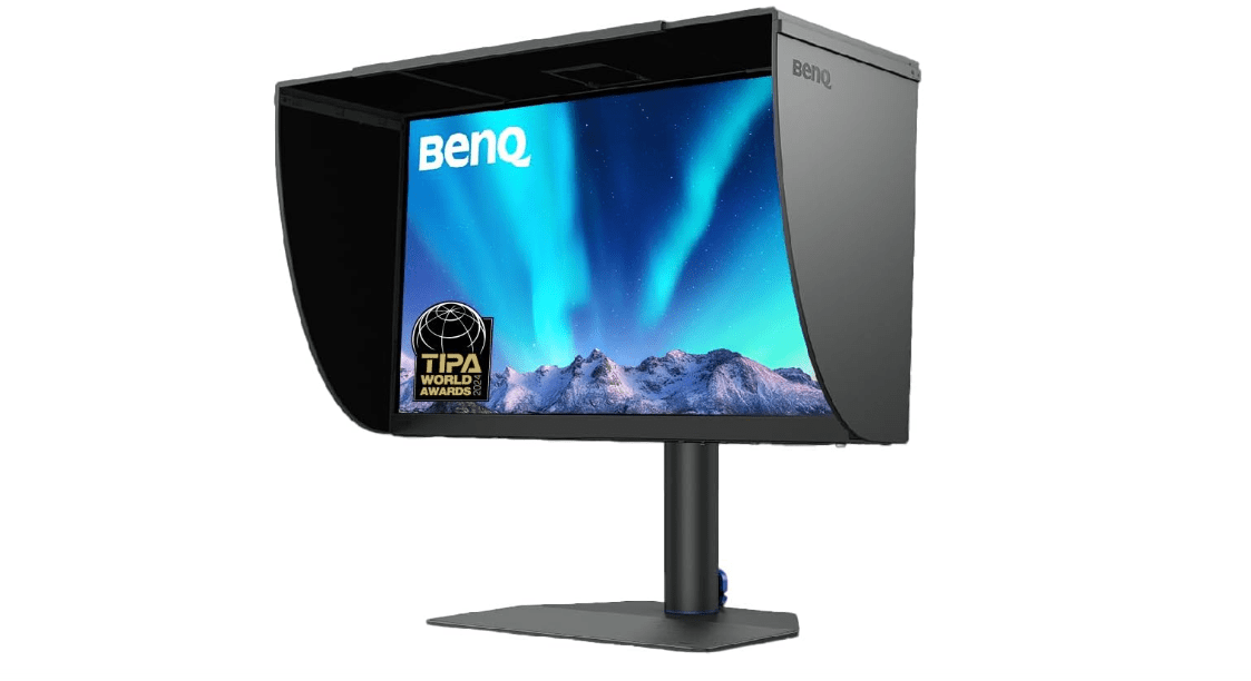 
BenQ SW272U 27-Inch 4K 90W USB-C Photographer MacBook/Windows Compatible Monitor, 99% Adobe RGB, 100% sRGB, TUV Anti-Reflection Cert, 1.07 Billion Colors