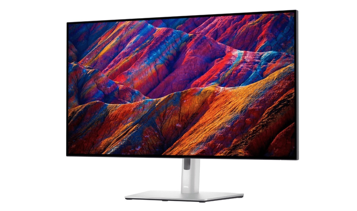 Dell UltraSharp U3223QE 31.5" 4K UHD WLED LCD Monitor - 16:9 - Black, Silver