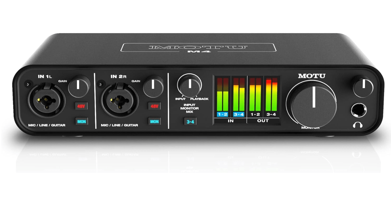 MOTU M4 4x4 USB-C Audio Interface
