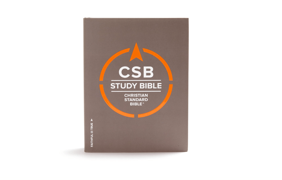 CSB Study Bible, Hardcover, Red Letter, Study Notes and Commentary, Illustrations, Articles, Word Studies, Outlines, Timelines, Easy-to-Read Bible Serif Type