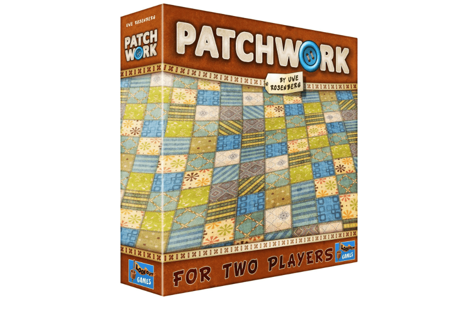 
Lookout Games Patchwork Board Game - an Interactive Two-Player Quilting Puzzle Strategy Game by Uwe Rosenberg, Fun for Kids & Adults, Ages 8+, 2 Players