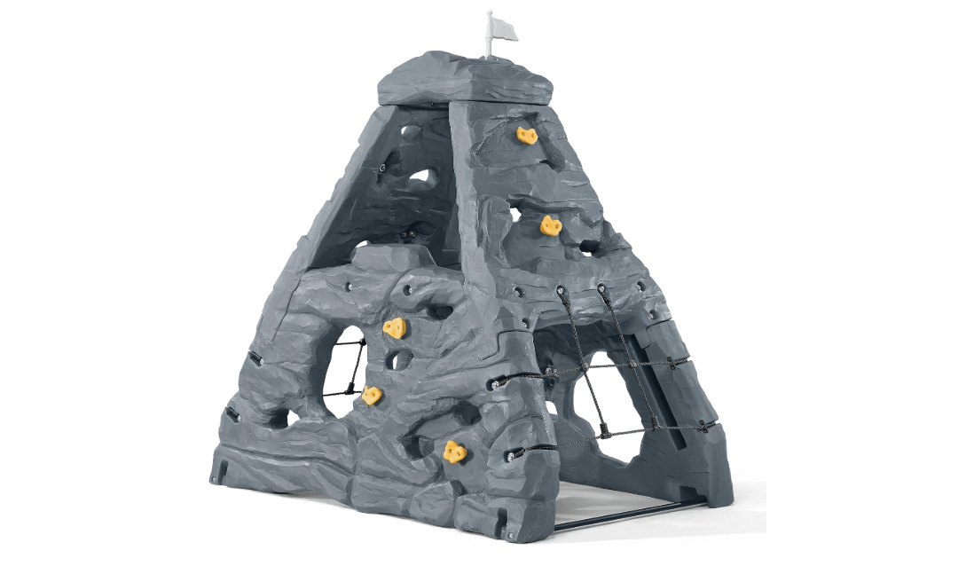 
Step2 Skyward Summit for Kids, Climbing Wall Playset for Toddlers, Ages 4 –8 Years Old, Easy to Assemble Kids Outdoor Playground for Backyard