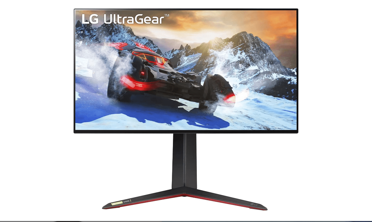 
LG 27GP950-B 27” Ultragear UHD (3840 x 2160) Nano IPS Gaming Monitor w/1ms Response Time, 144Hz Refresh Rate, NVIDIA G-SYNC Compatible & AMD FreeSync...