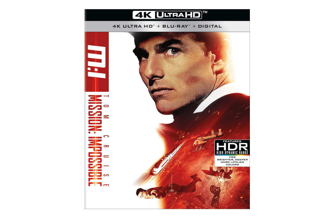 
Mission: Impossible (4K UHD + Blu-ray + Digital)