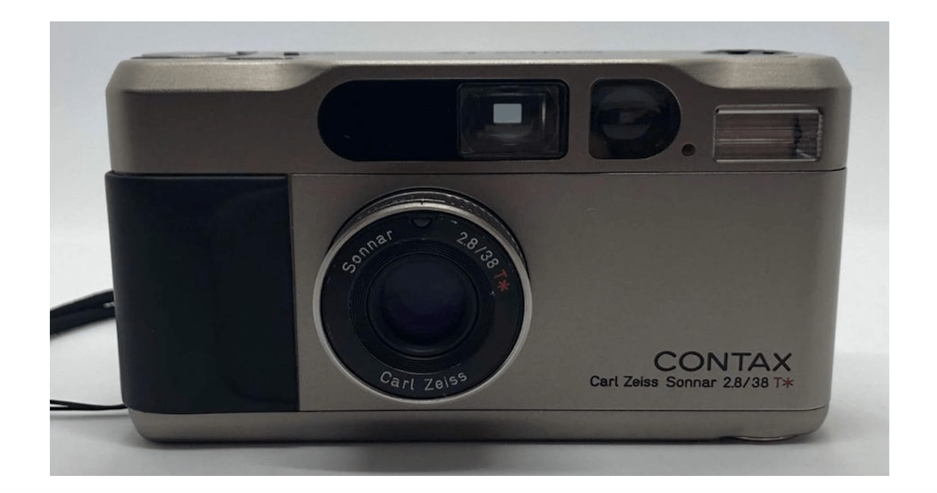  Contax T2 Silver 35mm Camera