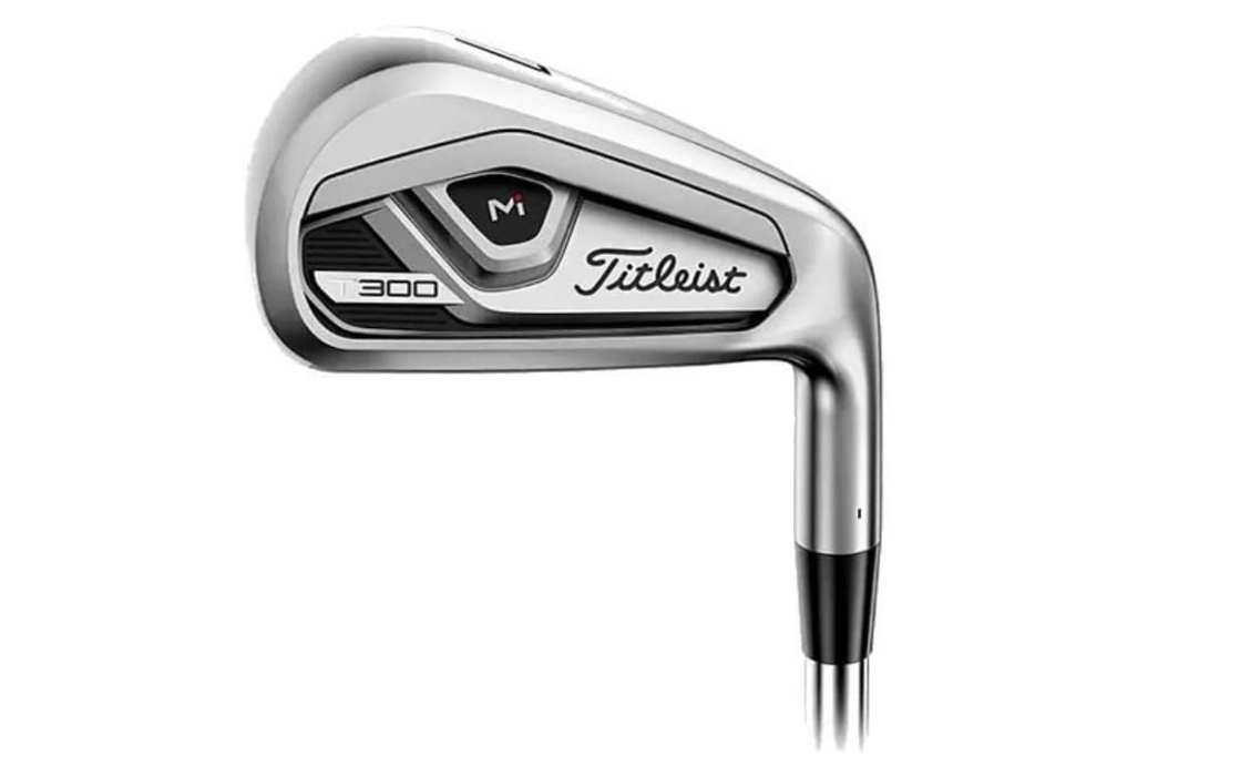 
Titleist T300II Golf Iron Set, Men, Chrome, 23º