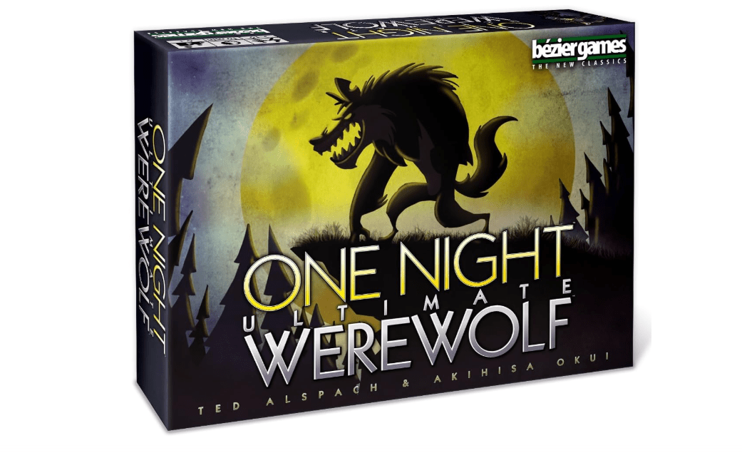 
One Night Ultimate Werewolf – Fun Party Game for Kids & Adults | Engaging Social Deduction | Fast-Paced Gameplay | Hidden Roles & Bluffing, Black