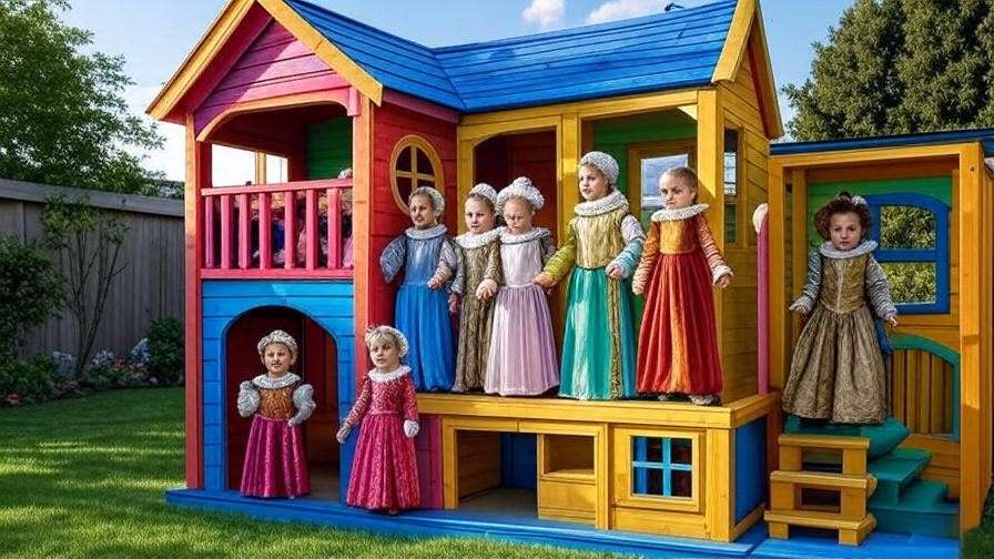 two story playhouse plans