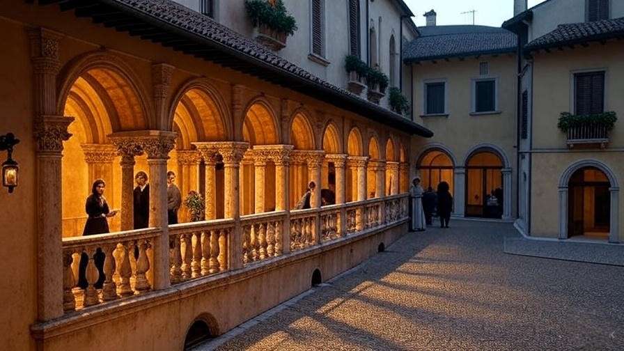 Juliet’s Balcony at Casa di Giulietta in Verona Shakespeare site