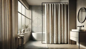 best shower curtain material