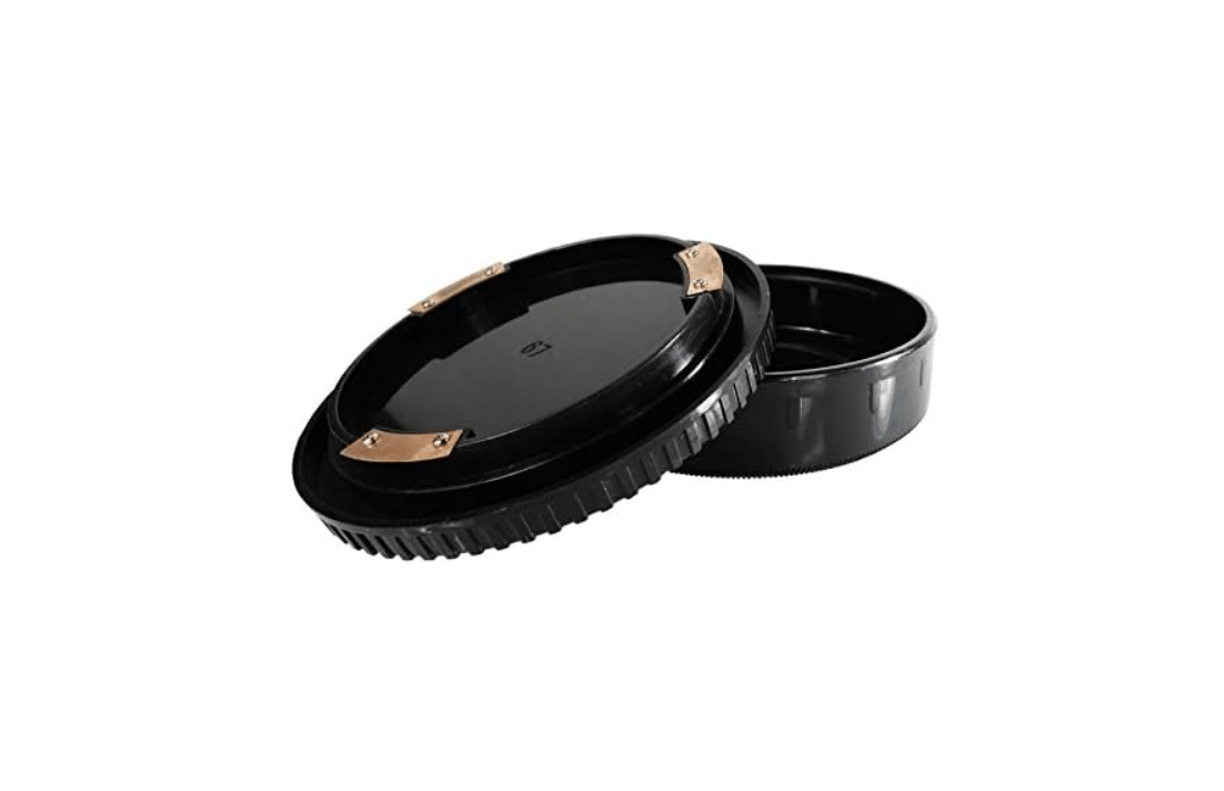 
CamDesign Rear Lens Cap and Body Cap Set Compatible with Pentax 67