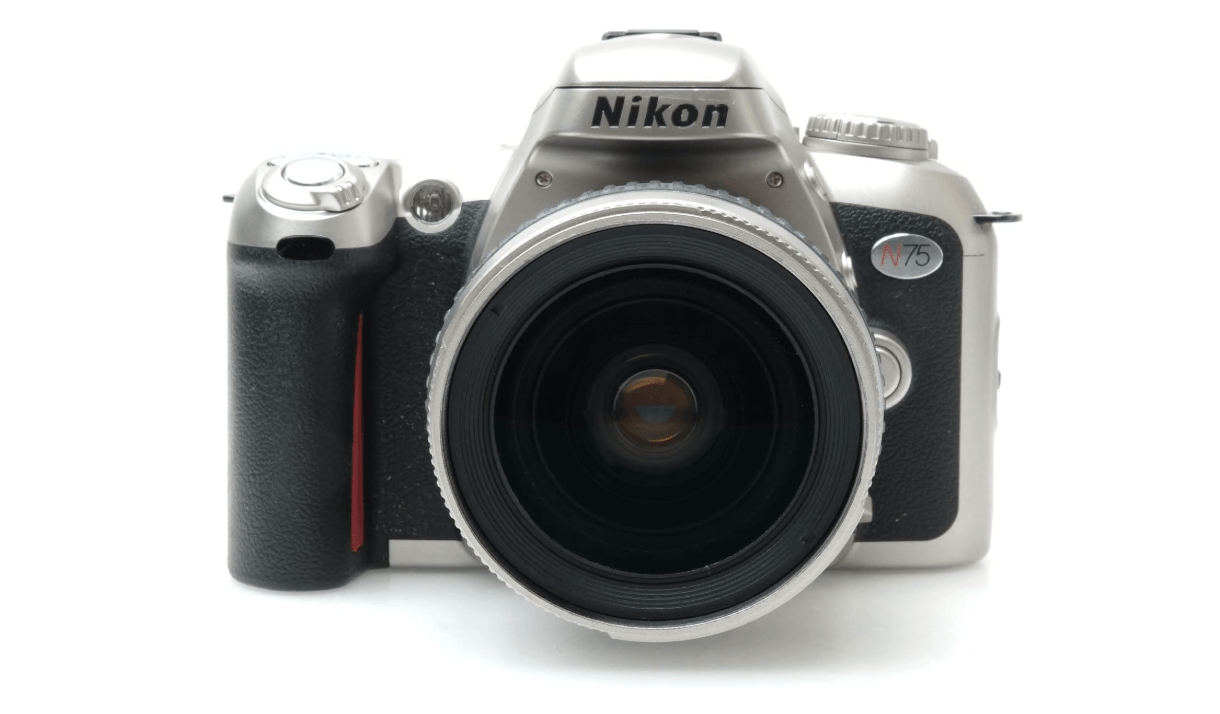  Nikon N75 35mm Film SLR Camera Kit with 28-80mm f3.5-5.6 Nikkor Lens