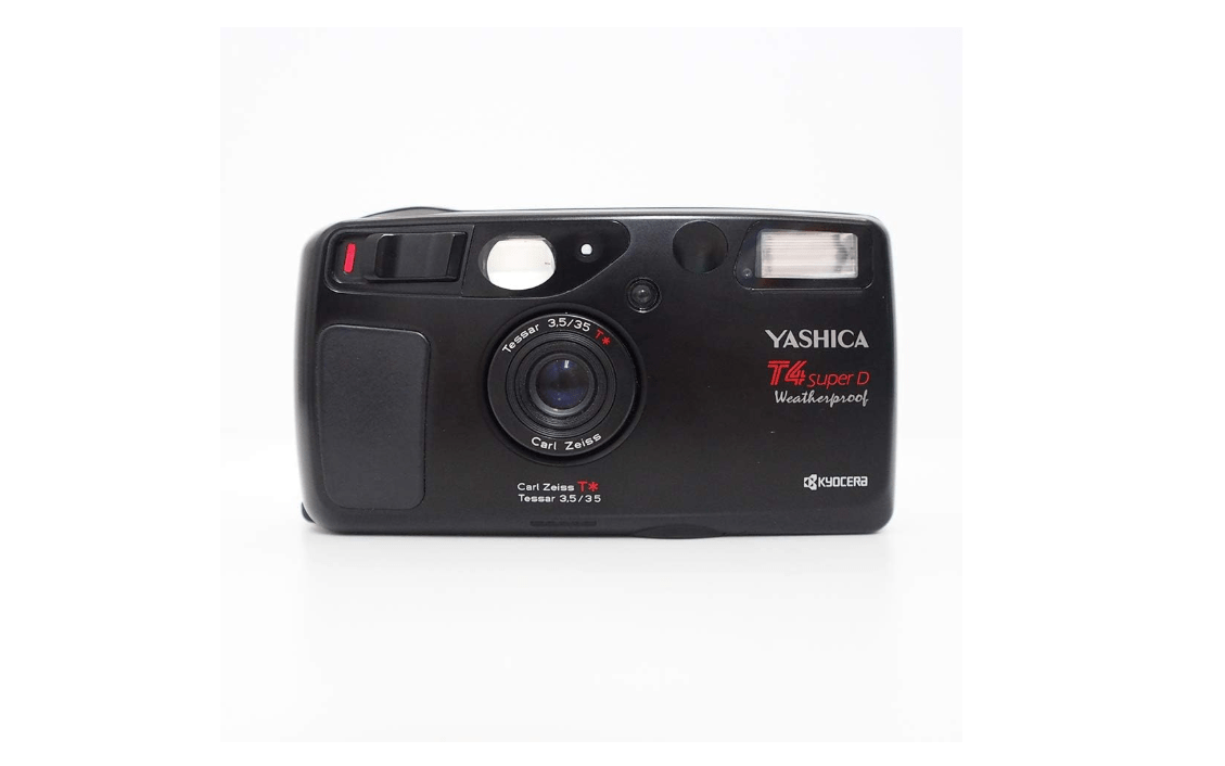 
KYOCERA Yashica T4 Super D Carl Zeiss T Tessar 3.5/35 Weatherproof Film Camera
