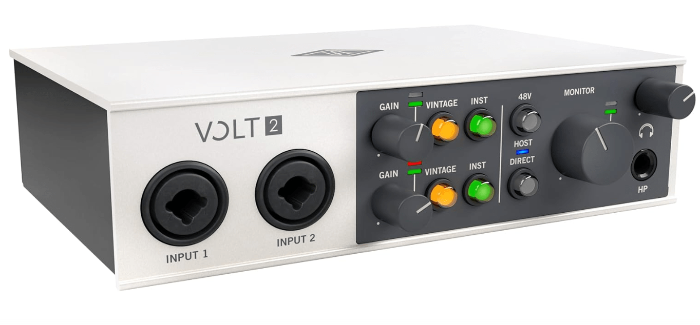 
Universal Audio Volt 2 USB Recording Studio Audio Interface