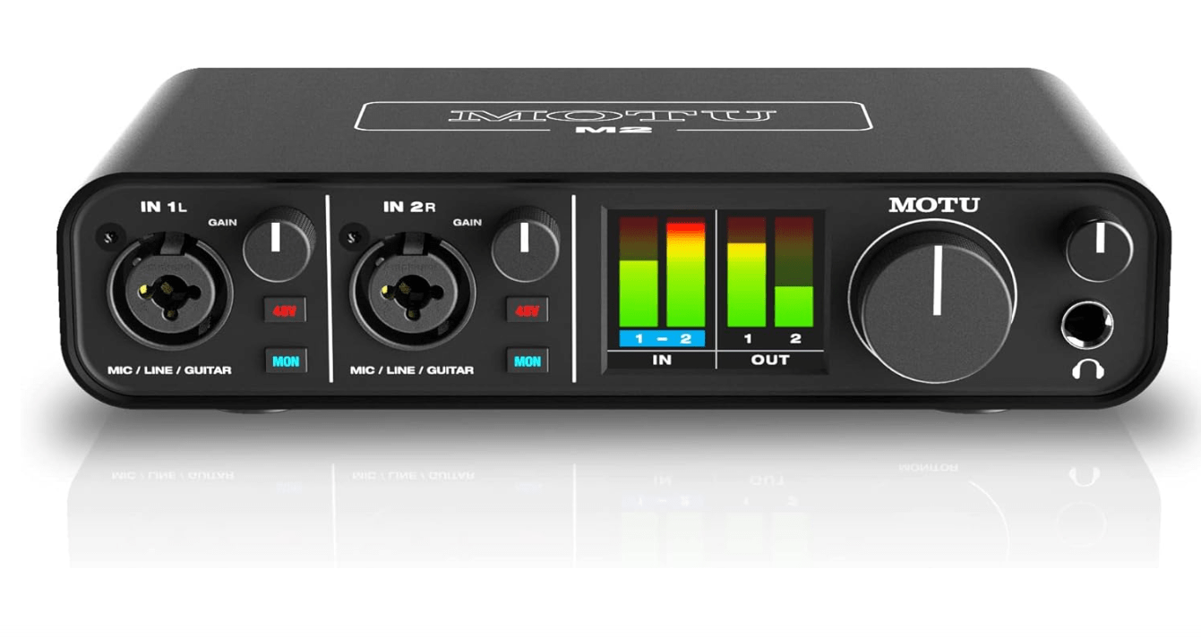 
MOTU M2 USB-C Audio Interface