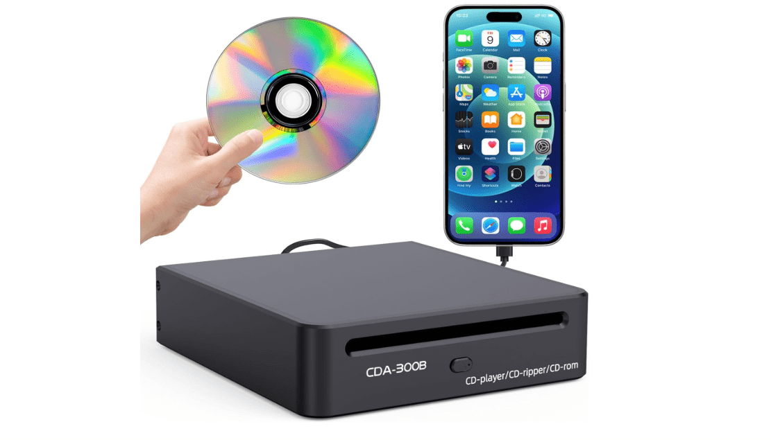  High-Precision CD Ripper - Preserve Your Music in Lossless Quality with One-Click Ripping