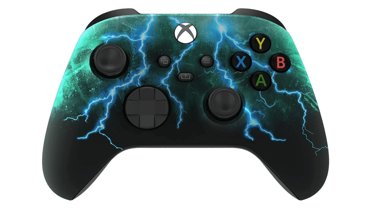 Custom Modded Series/One S Rapid Fire Gaming Controller With Custom Shell Drop Shot Jump Shot Quick Scope for All Games Compatible with Xbox (Lightning)
