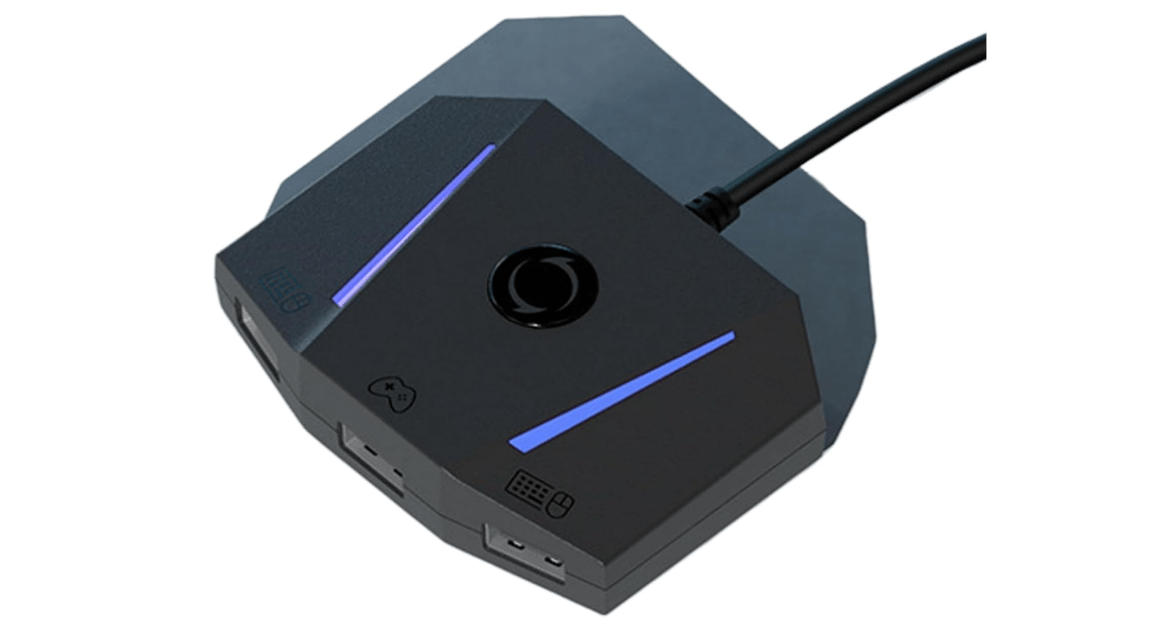 VX2 AimBox Game Console Mouse and Keyboard Converter, Converter, with 3.5mm Sound Jack, APP Control, RGB Light Effects, for for Series X/S, for

